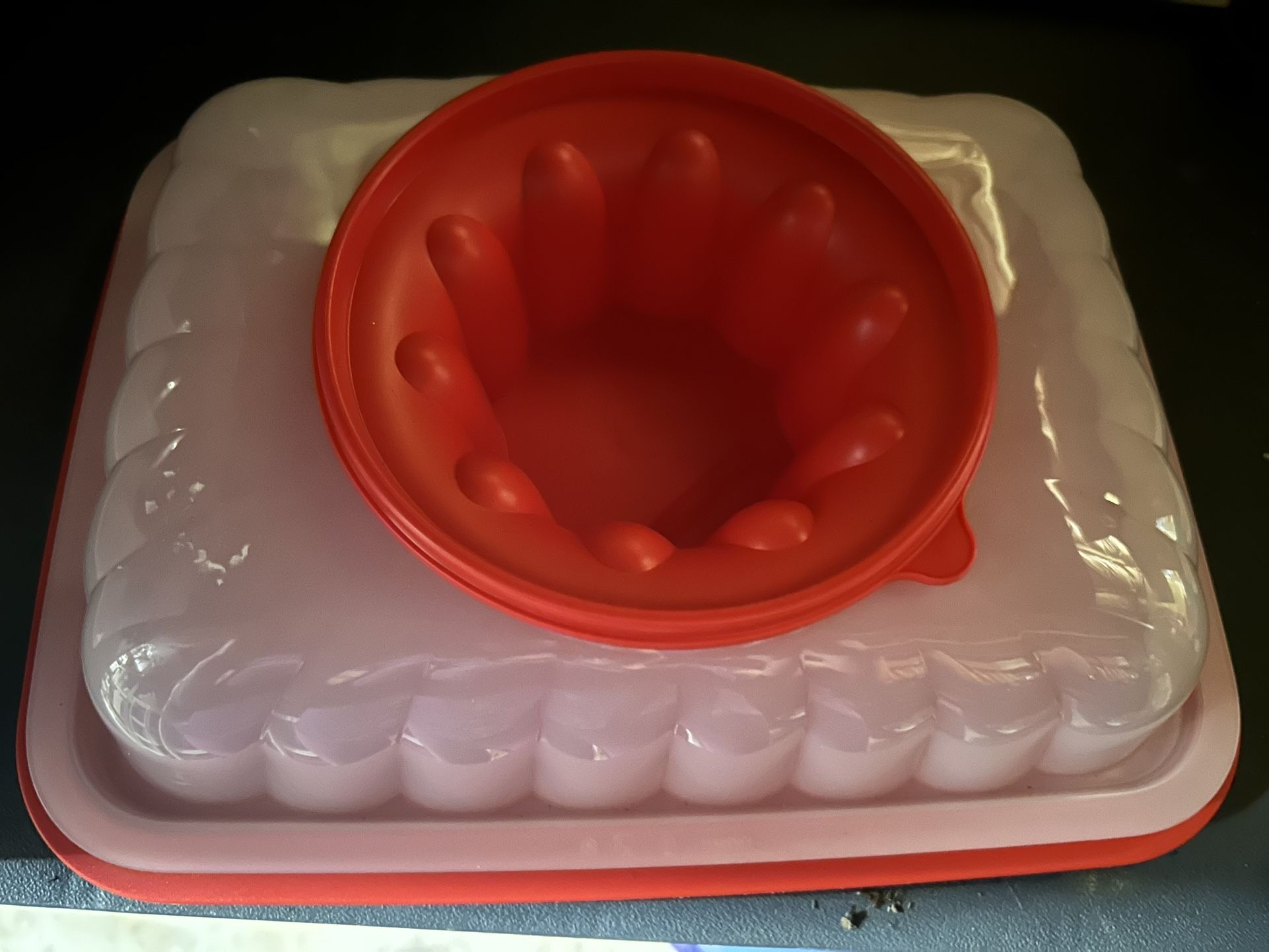 Tupperware Rectangle Jell-O Mold