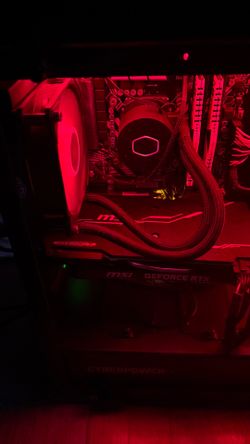 Cyber power pc Gforce RTX 2070 super  lightly used see through no glass