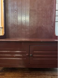 Coat Rack Bench