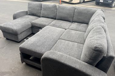 Costco Aria sleeper sectional