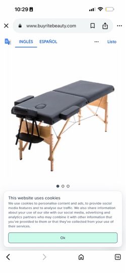 Portable Folding Massage Table with Wood Frame