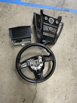09-15 Cadilac Cts V stock Stereo