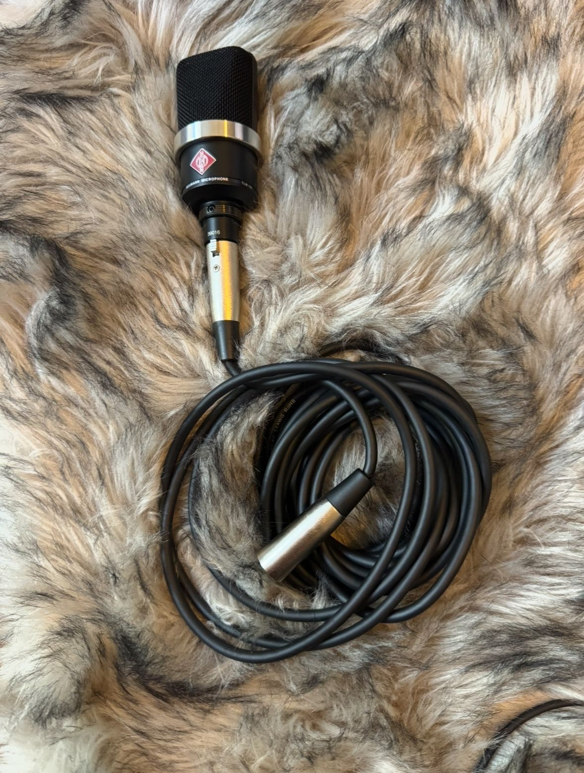 Studio Microphone, Stand, And Headphones 