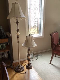 Floor/table lamp set