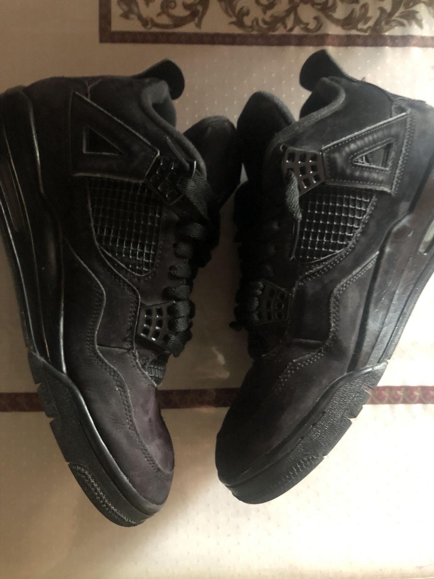 Jordan 4 Size 9.5 Black Cats
