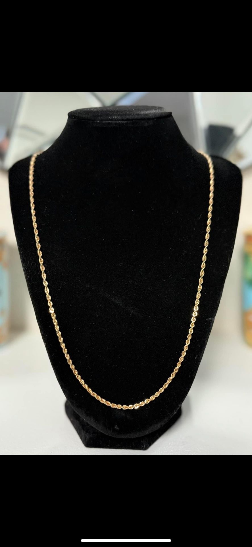 10k Gold Rope Chain