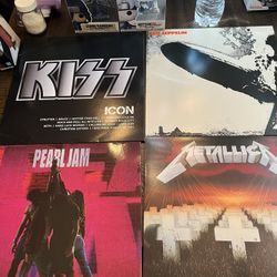  Rock Vinyl Records bundle 