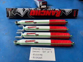 Rancho RS5000X Shocks – Set of 4 – Chevy/GMC 1500 4WD – NEW