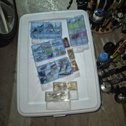 BIG  Plano boxes of worms and jigs