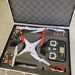 Syma X5 Drone + 19 Batteries + Carrying Case