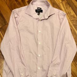 Men’s Button-Up Dress Shirt By Kenneth Cole Size Medium (15 1/2, 32/33)