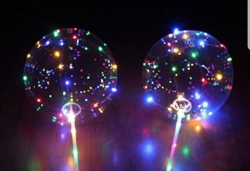 Led vinyl balloons