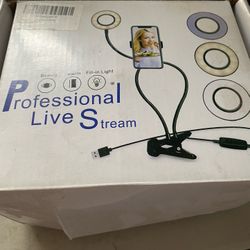 Ring Light And Stand For Phone For Video