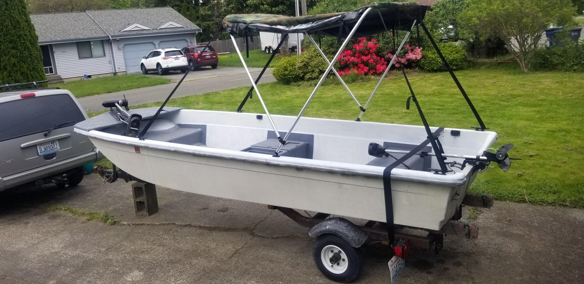 14 ft Gamefisher boat and trailer for Sale in Fife, WA OfferUp