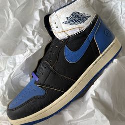 US 11- Fragment Design x Union LA x Air Jordan 1 Retro High OG Sport Royal 