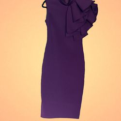 Purple Formal Dress Size Large