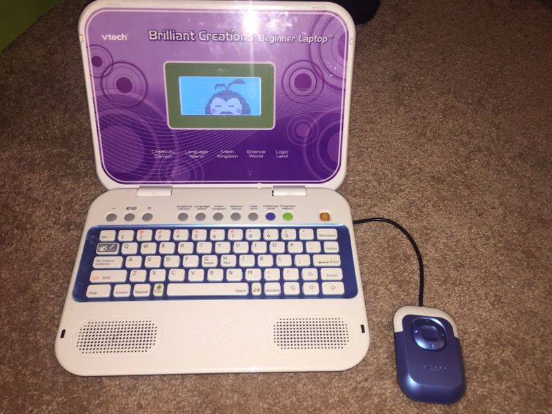 VTech Learning Laptop, ages 4-7, NEW, Green