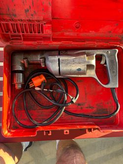 Black and Decker saw all and Milwaukee 1/2” right angle drill motor.