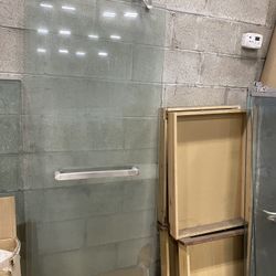 2 Shower Door Sets Available 2@27”x72”,  (contact info removed)”