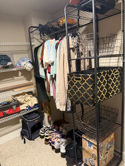 Large closet organizer