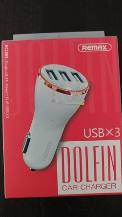 Car charger USB x 3