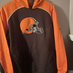 Youth Cleveland Browns Hoodie Size 14/16 New