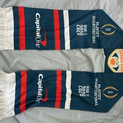 NCAA 2026 Capital One ORANGE BOWL Oregon vs. Texas Tech Playoff Scarf