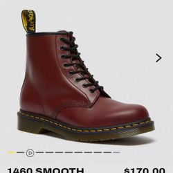 Dr. Martens Cherry Red US Size 5