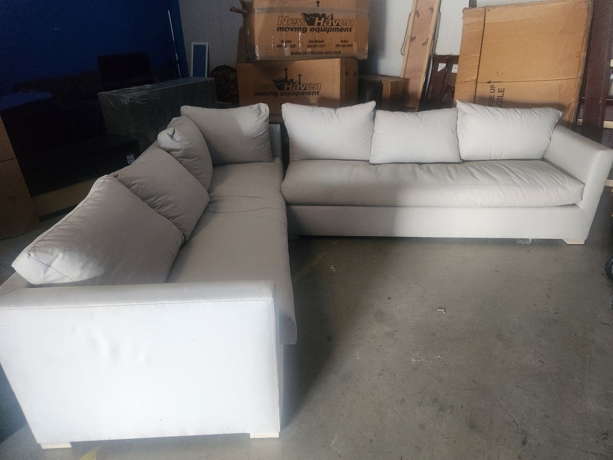 Ethan 2 Piece Sectional Couch