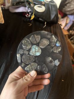 Labradorite stone decoration piece