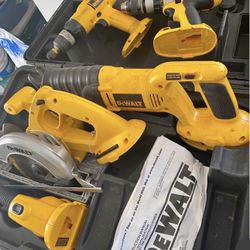 Dewalt Cordless Power tool Combo 