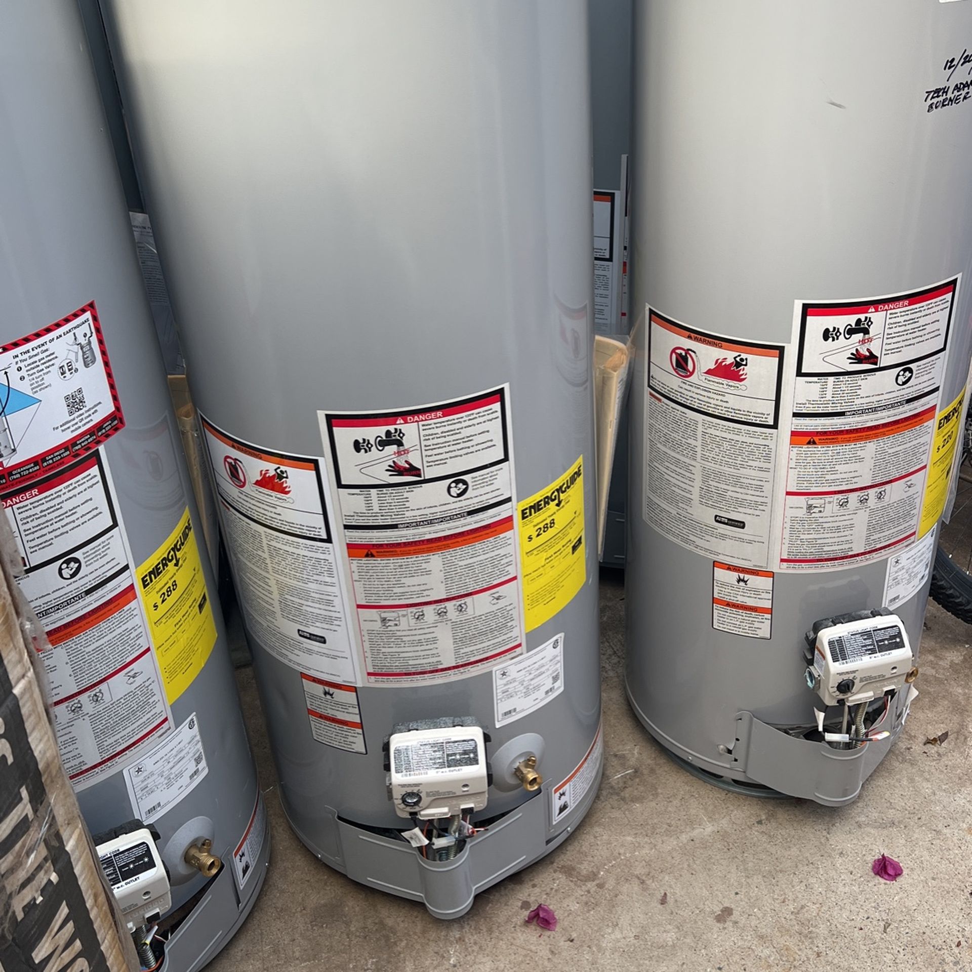 Gas Water Heater 40 Gal