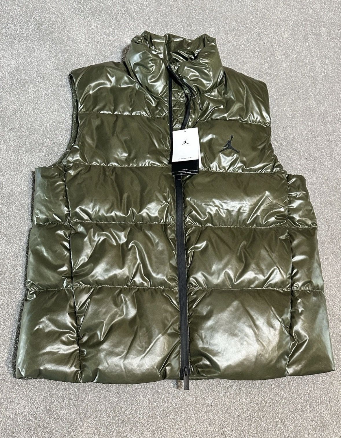 Jordan Men's Active Down Puffer Vest FV7273-222 Therma-Fit Medium M Nike