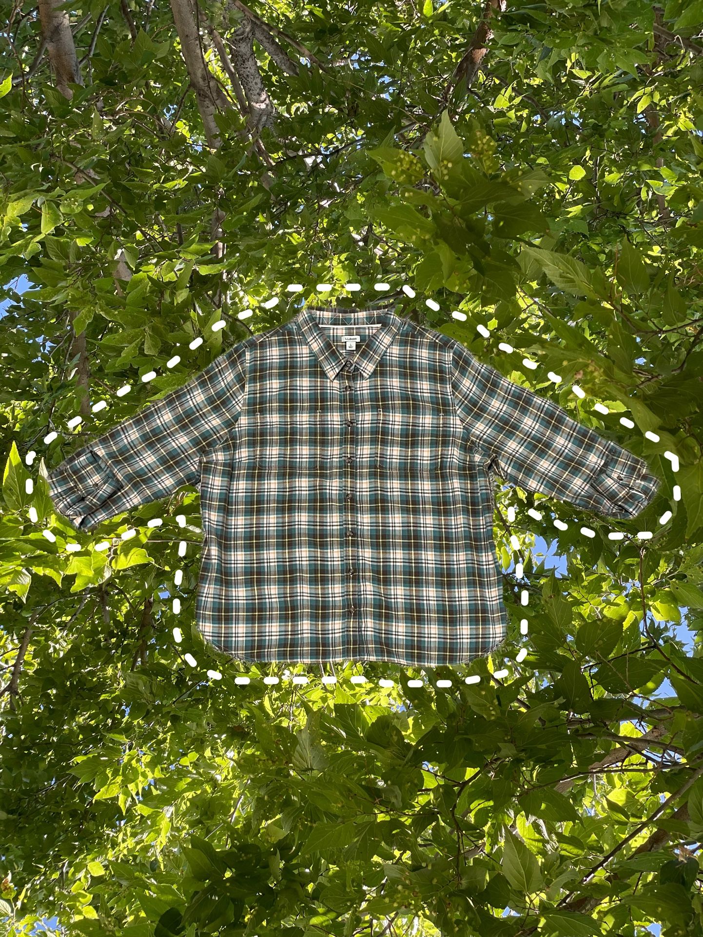 L.L Bean Button Up Flannel