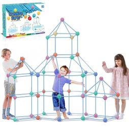 Fort Building Kit for Kids,339 Pieces Ultimate Forts Builder,STEM Construction Toy for 5-12 Years Old Boys and Girls,DIY Creative Fort Gift,STEM Build