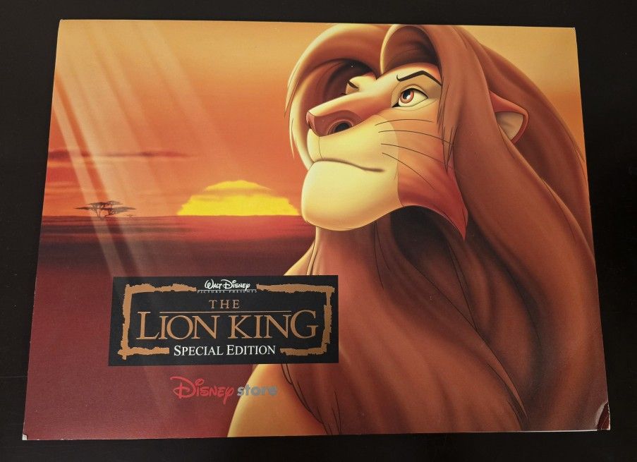 Disney Special Edition Lion King Lithograph Set