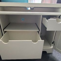 Computer Desk With Doors