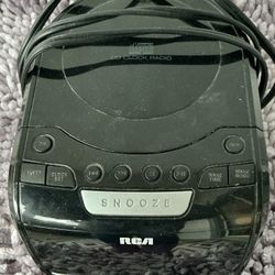 RCA CD AM FM Alarm Clock Radio RP5605-A (Tested) 
