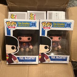 Paul McCartney Funko Pop 5 Of Them