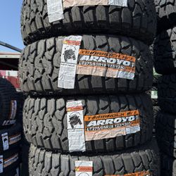 ‼️🚨vendo Set De Llantas Lt 275 65 18 Arroyo R/T Tires
