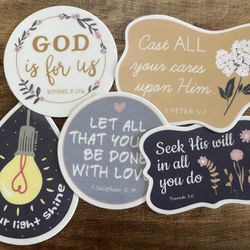 Bible Encouraging Verse Stickers 