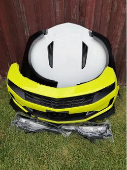 2019/2024 chevy camaro hood bumper headlights