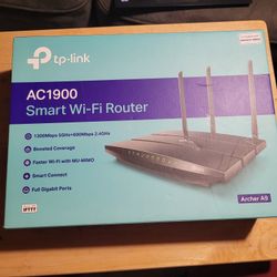 Tp-Link Smart Wi-Fi Router AC1900
