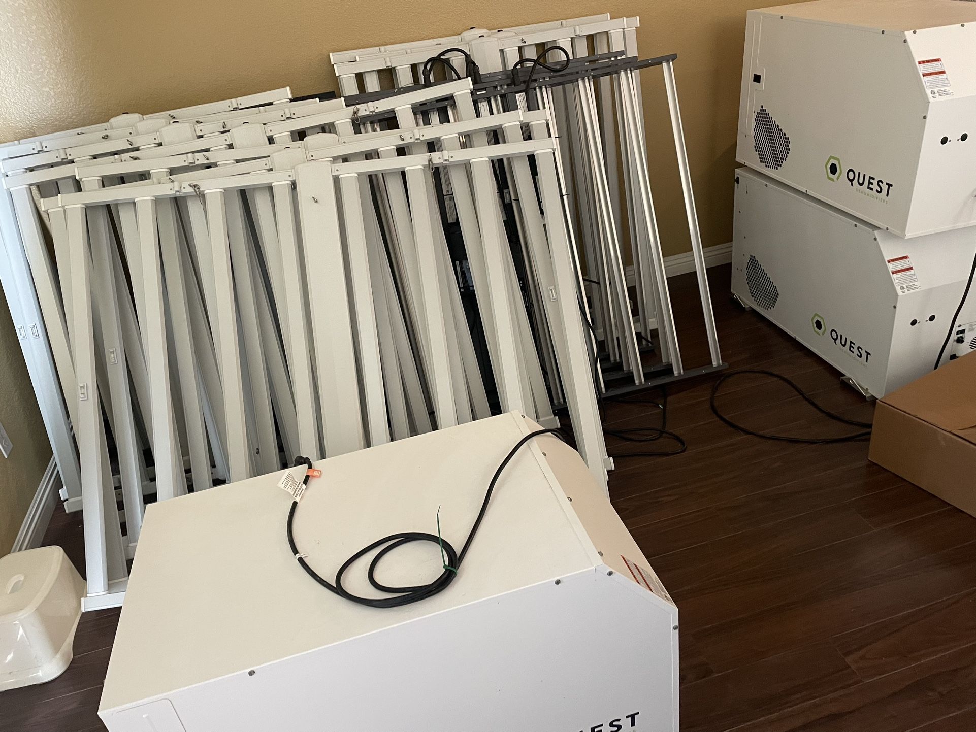 LED, Quest Dehumidifiers, 20lb Co2 Tanks 