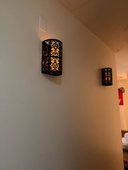 Black candle decor