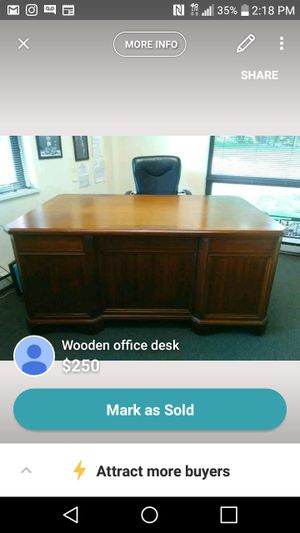 New And Used Office Desks For In Baltimore Md Offerup Wood Office Work Desk For In Columbia Md