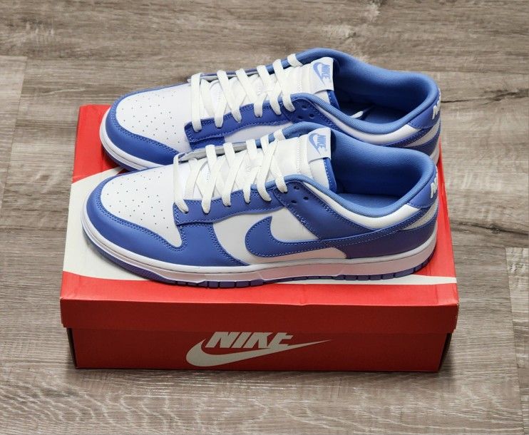 NIKE DUNK LOW RETRO BTTYS POLAR BLUE SIZE 13 NEW