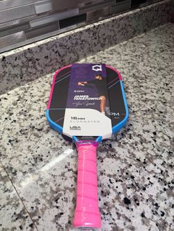 RPM Pickleball Q2 16mm Elongated Pickleball Paddle Cotton Candy Limited Edition