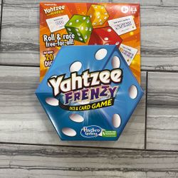 New Yahtzee Frenzy Dice & Card Game