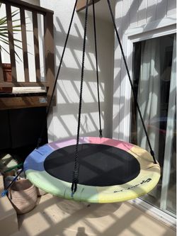 GOPLUS kids saucer swing